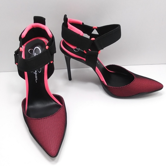 jessica simpson neon sandals